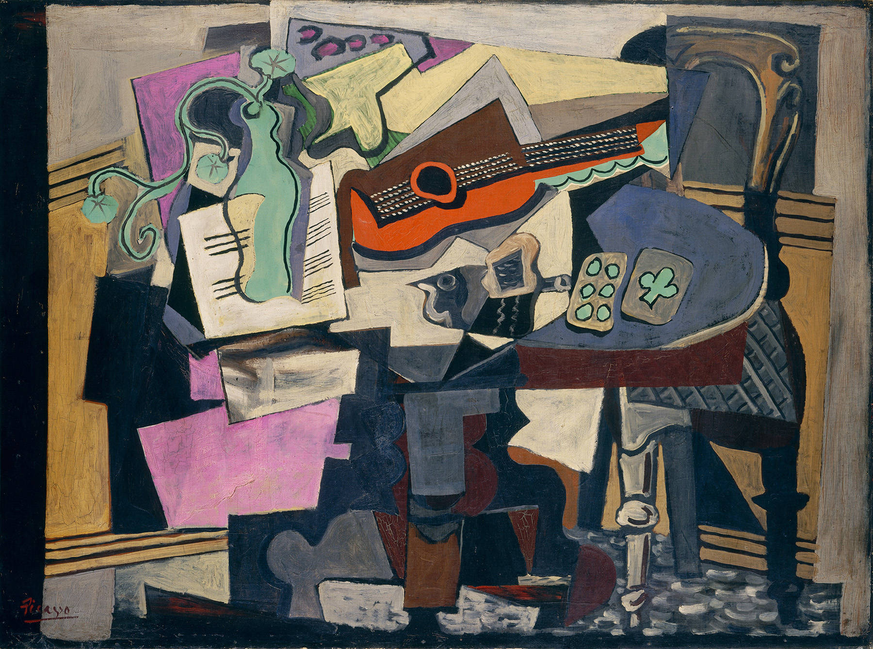 Picasso 1918 Still Life